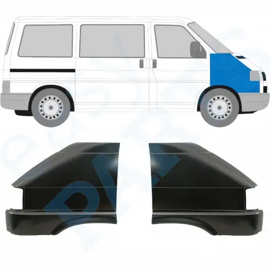 Aile avant pour Volkswagen Transporter T4 1990-2003 / Gauche+Droit / Ensemble <br/>ID:10588
