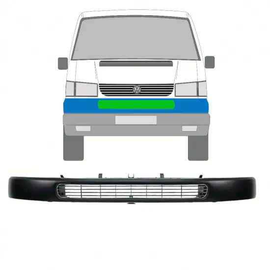 Grille de calandre pour Volkswagen T4 Caravelle 1998-2003 / <br/>ID:9786