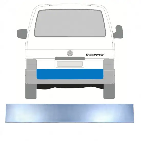 Panneau de réparation de porte arrière pour Volkswagen Transporter T4 1990-2003 <br/>ID:8923
