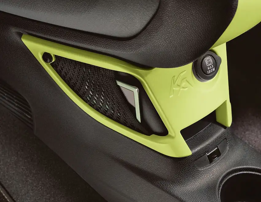 Originale Ford Ka Filet de rangement de console centrale vert Jump