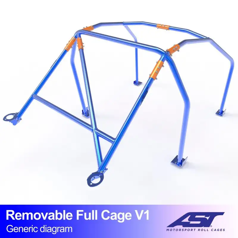 Arceau de Sécurité SEAT Leon (1M) 5-doors Hatchback REMOVABLE FULL CAGE V1