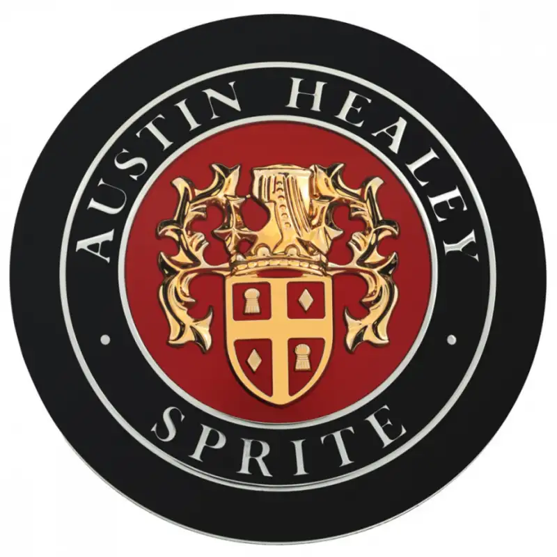 Badge coffre, Austin Healey Sprite