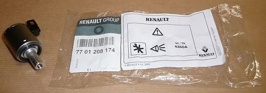 Vanne de modulation d'origine pour boîte automatique AL4 DP0 Renault Citroën Peugeot AL4 DP0, 7701208174, 3181600QAB