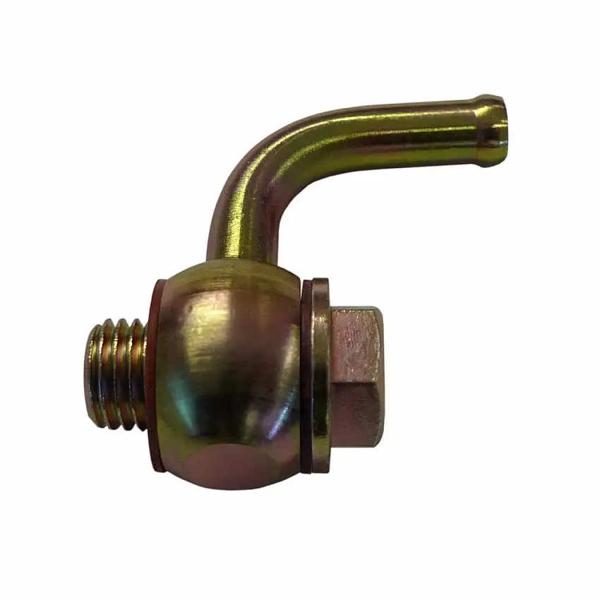 Weber union de banjo de 90 degrés avec le boulon et les rondelles