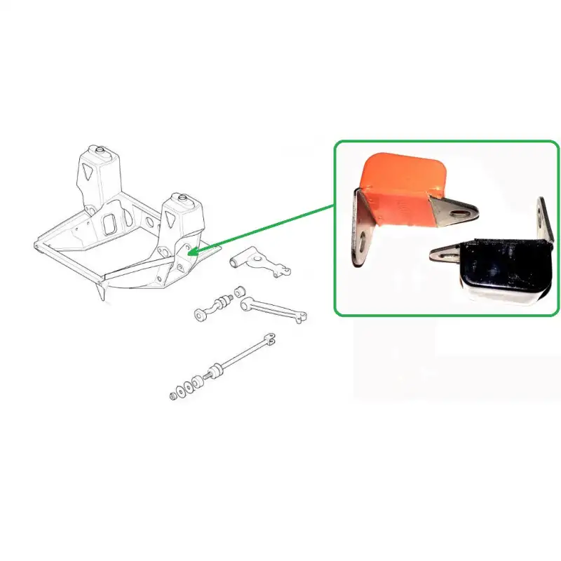 Butée de bras de suspension Austin Mini - Polyflex