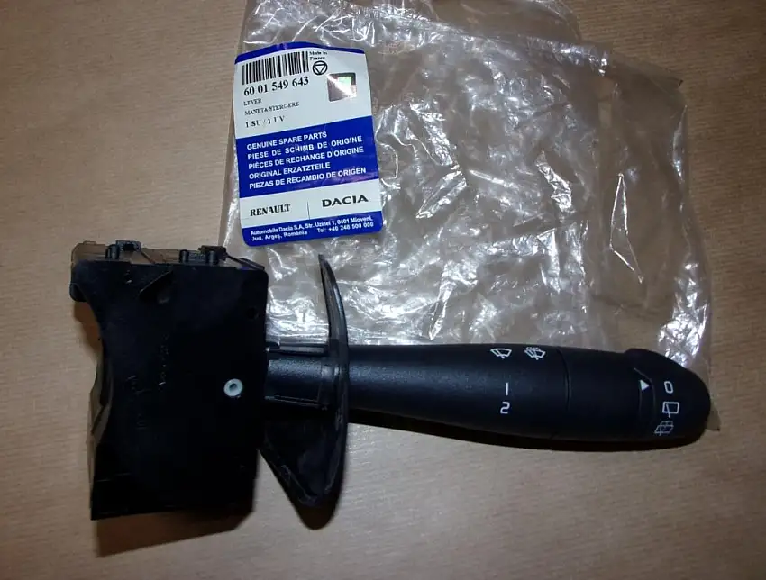 Original  Commutateur d'essuie-glaces Dacia Logan MCV ,  6001549643