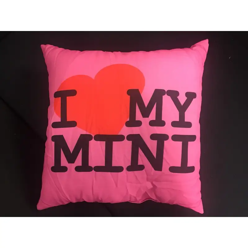 Coussin I love My Mini - Carré