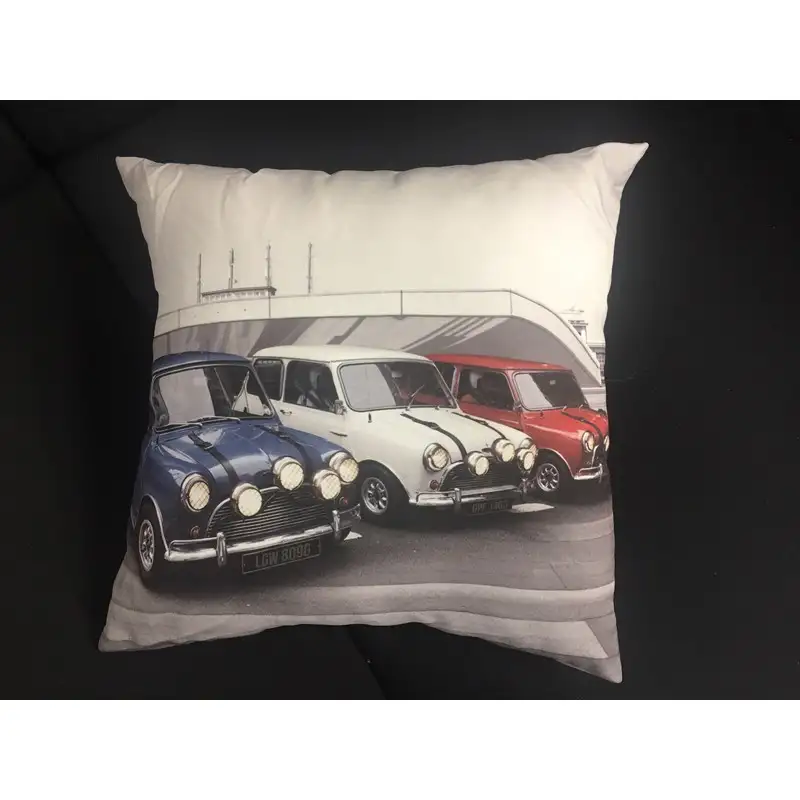 Coussin Italian Job 3 Minis - Carré