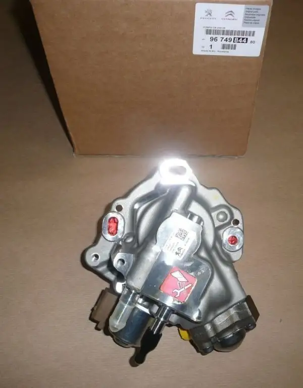 Pompe haute pression d'origine Citroën Peugeot injection 2.0 BlueHDi, 9674984480