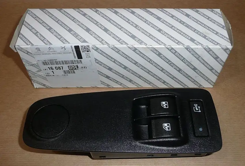 BOUTON DE LEVAGE/ABAISSEMENT DE VITRE Citroën Jumper III BOXER III CÔTÉ GAUCHE 2012|} , 1608705480