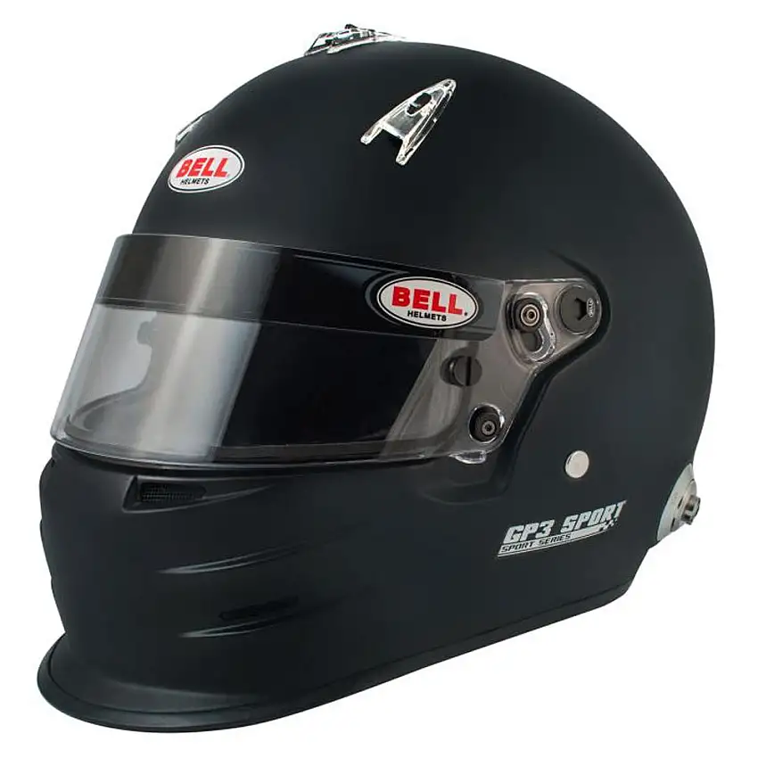 Casque intégral Bell GP3 Sport Matt Black FIA 8859-2015 Approuvé