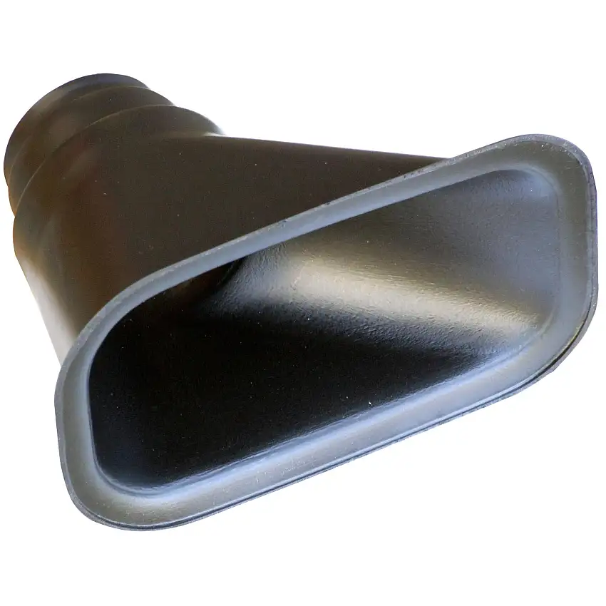 Conduit d'air excentrage de 150mm x de 75mm