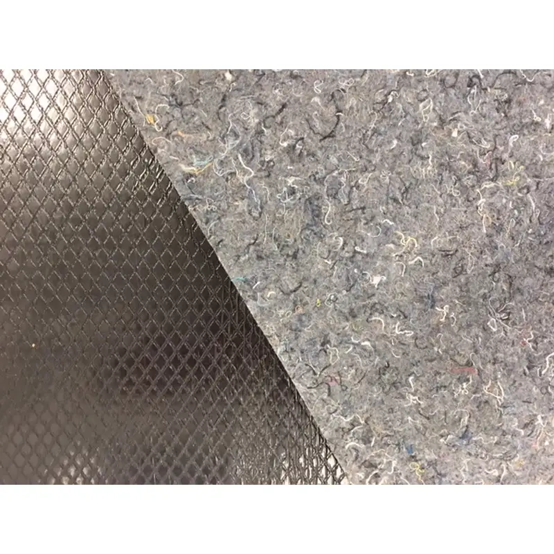 Isolant de caisse (type goudron avec feutrine collée) 100x50cm - 1x Feuille