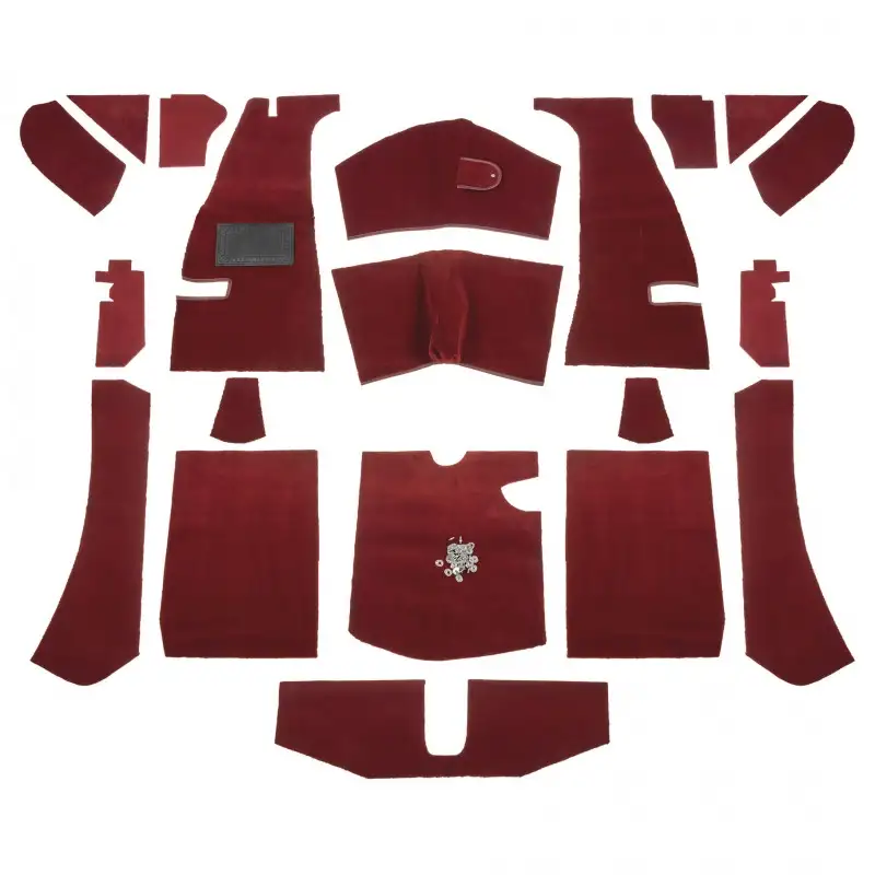 Kit moquette 20 pièces - Rouge