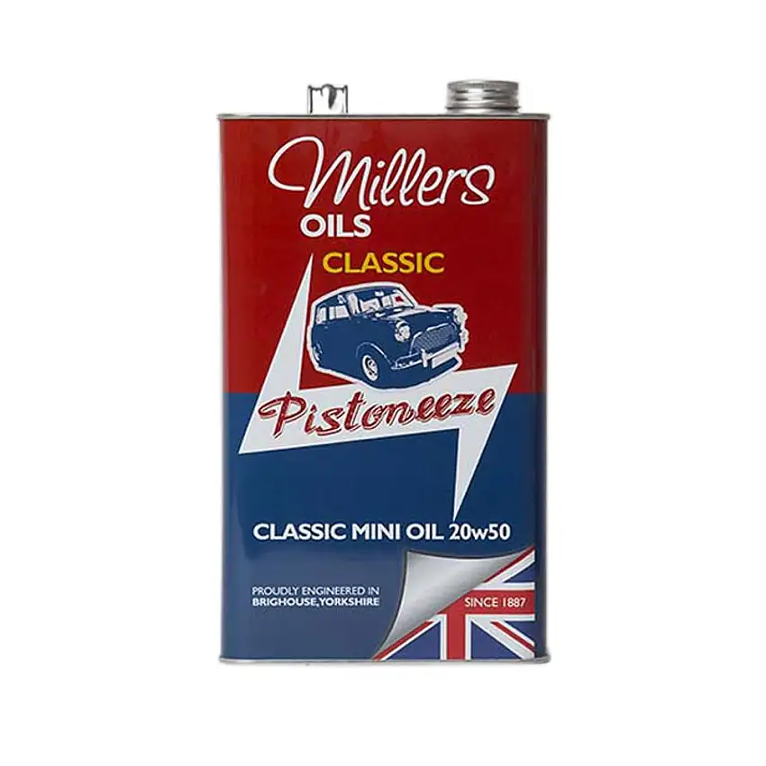 Huile minérale Mini 20W50 Millers classique (5 Litres)