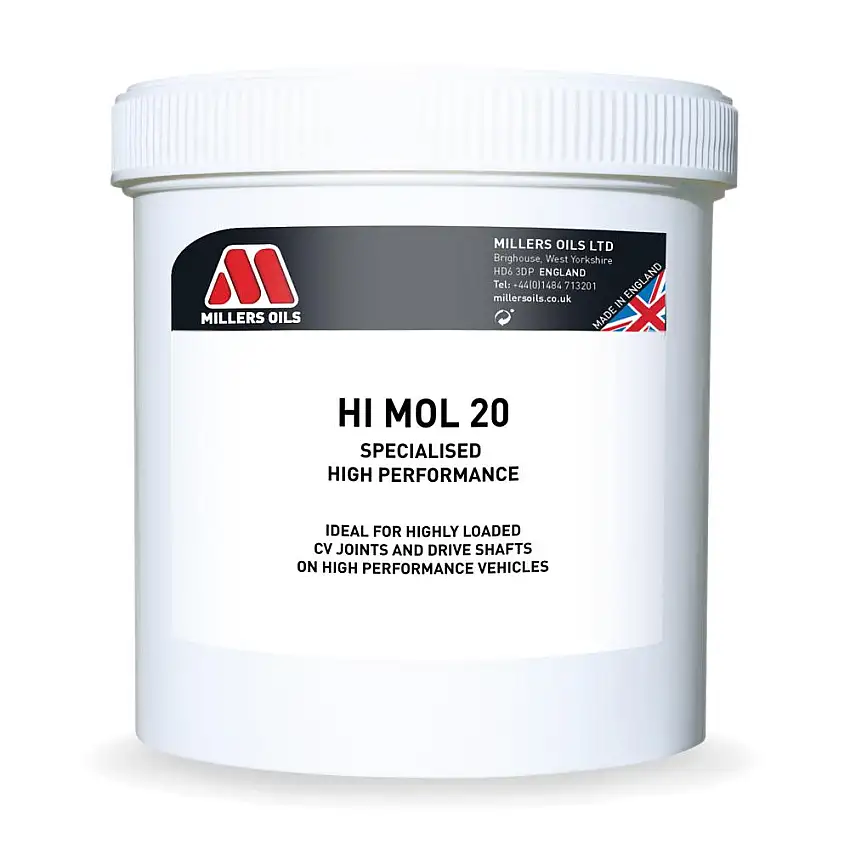 Millers Salut-Mol 20 CV concurrence graisse (500grms)