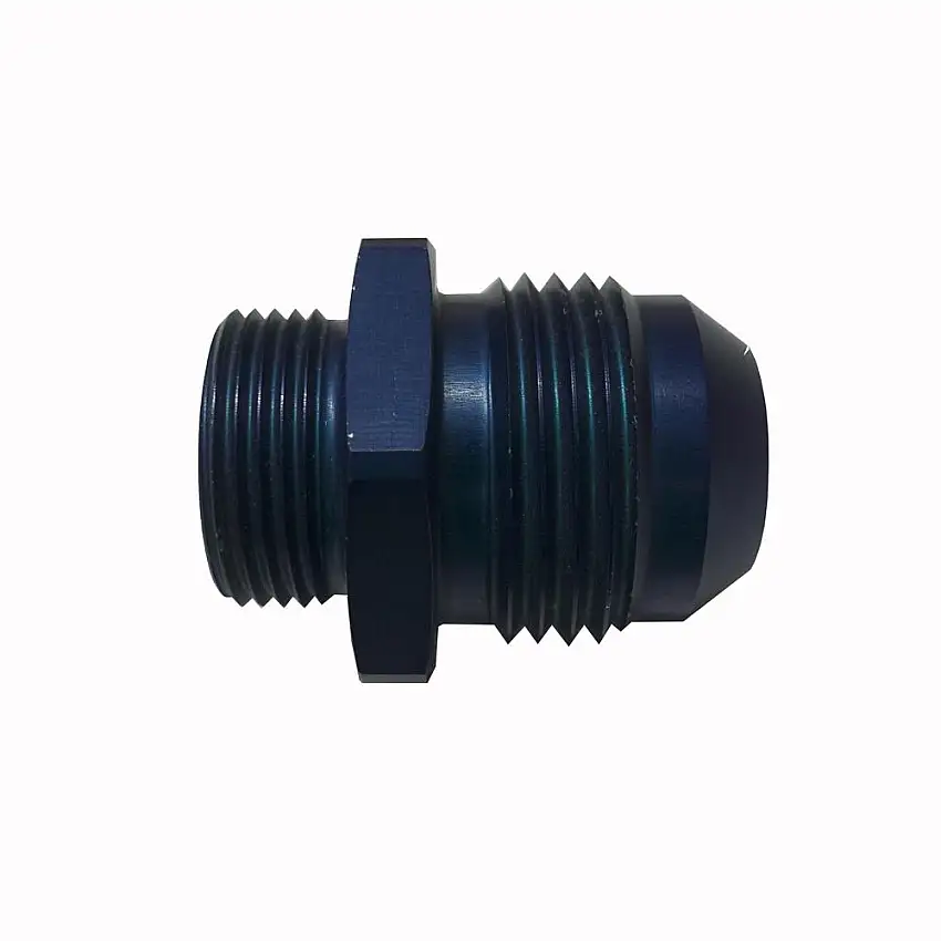 Adaptateur aluminium M22 x -12JIC mâle à mâle