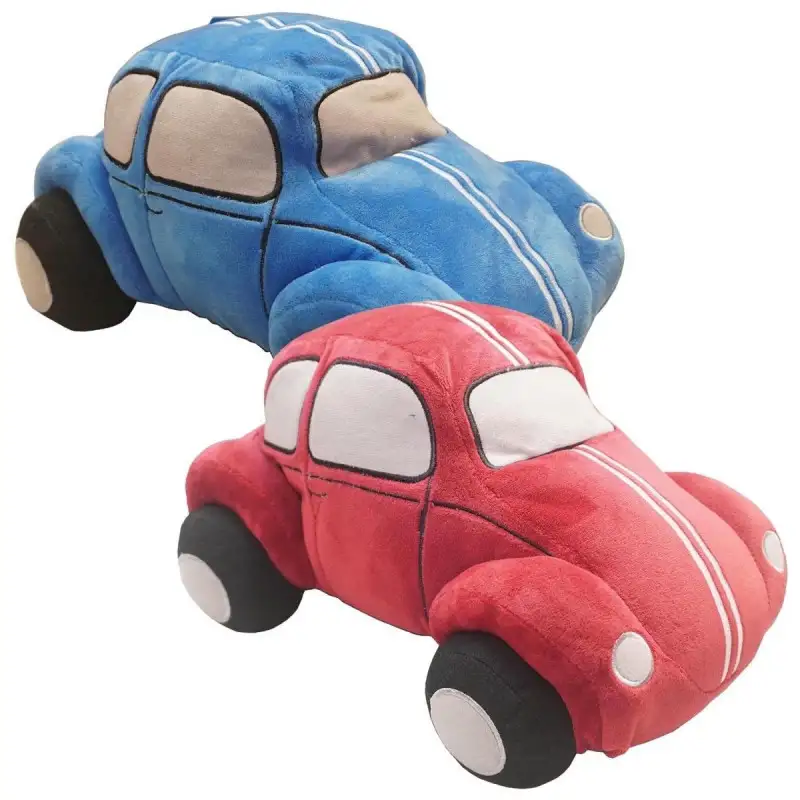 Peluche Cox disponible 2 couleurs / rouge ou bleu