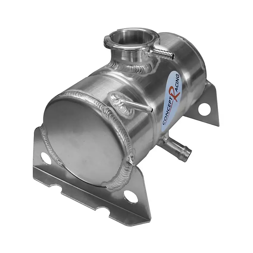 Réservoir de tête d'eau à montage sur base horizontale en aluminium universel