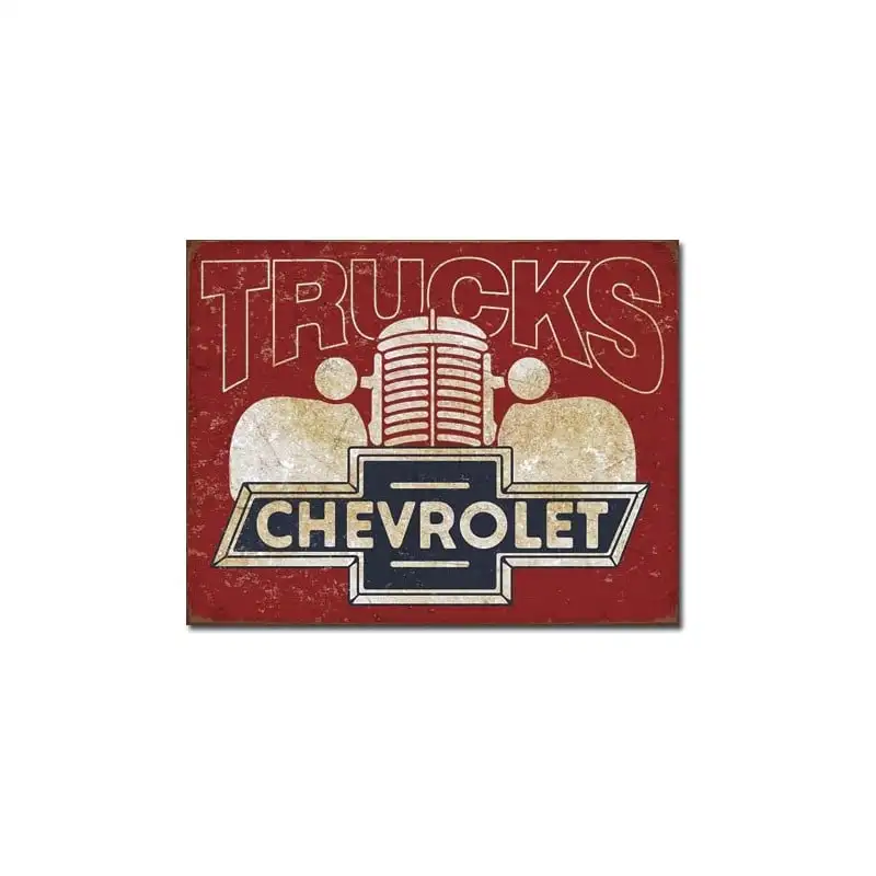 Plaque déco Chevy Trucks 40s
