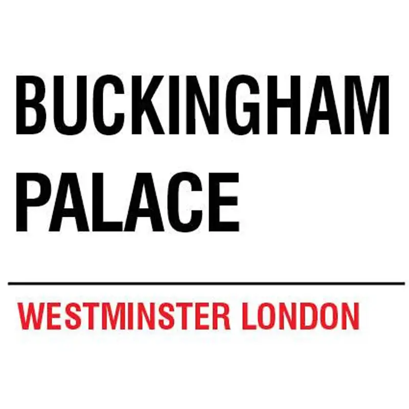 Plaque murale BUCKINGHAM PALACE