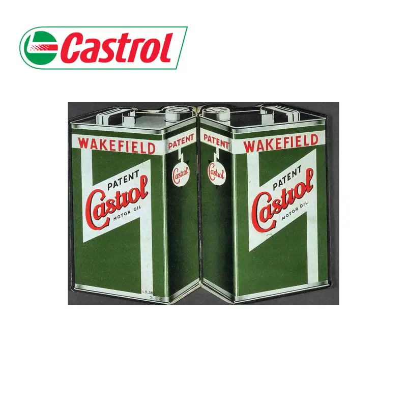 Plaque murale Castrol