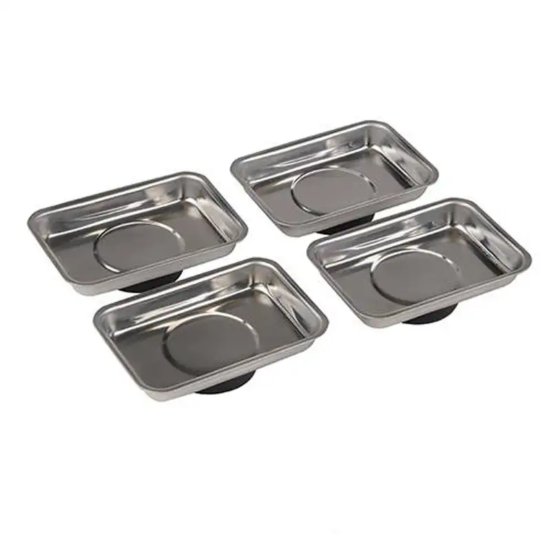 Plateaux magnétiques, 4 pièces de 95 x 65 mm