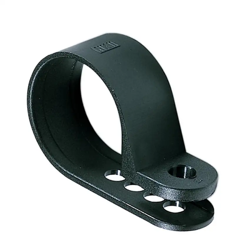Agrafe en P en plastique 3/4 - 1 (paquet de 20)
