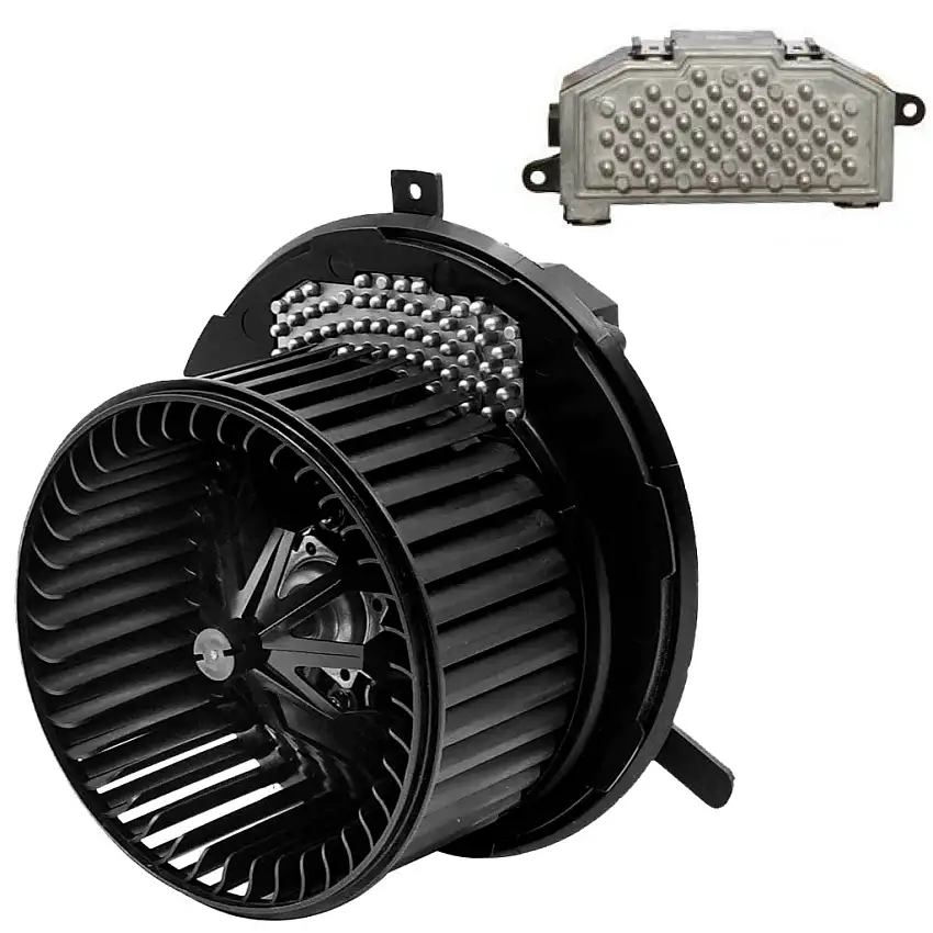 Pulseur d'air pour Skoda Octavia 3 (2012-2020) avec résistance de chauffage 1K1820015F 3C0907521D 3C1820015