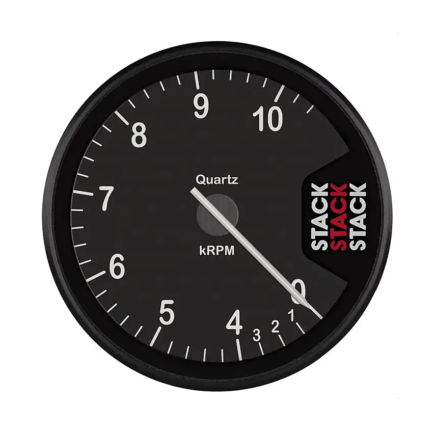 Pile ST200 Clubman Tachymètre 0-10,500rpm