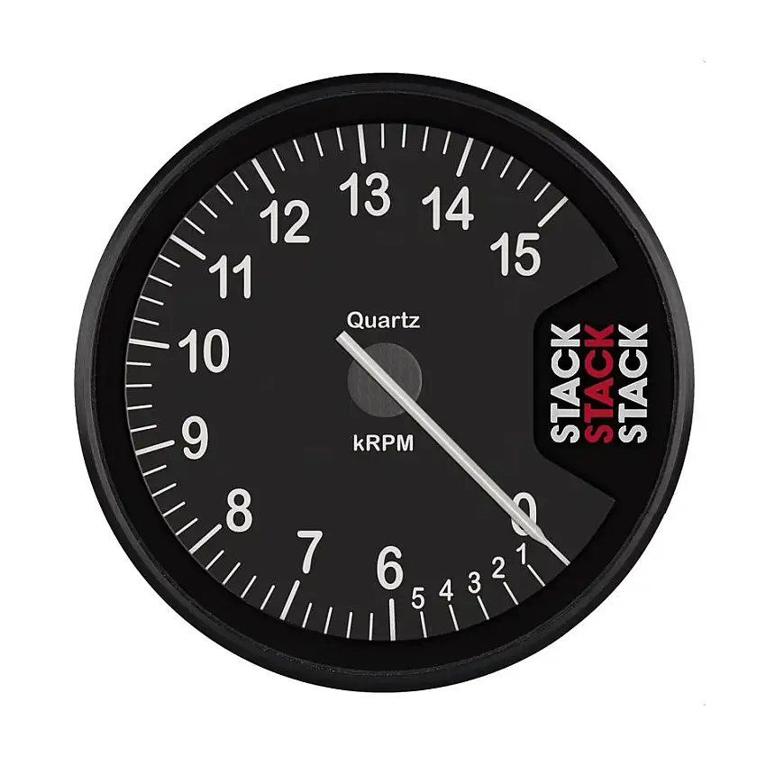 Pile ST200 Clubman Tachymètre 0-15,000rpm