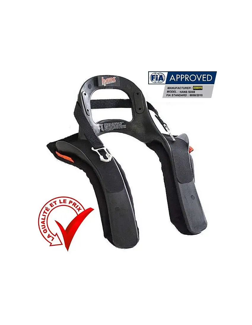 Systeme HANS 3 Performance 20° Homologué FIA Taille L