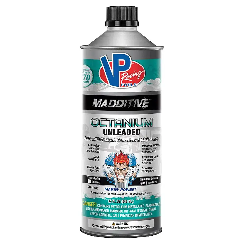 Booster Octane sans plomb VP Racing pour Madditive Octanium